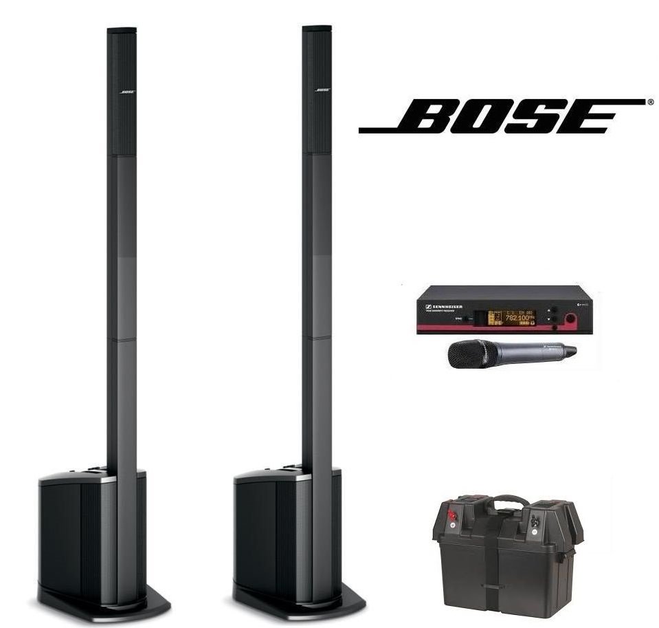 Bose L1 Compact x 2 with battery pack